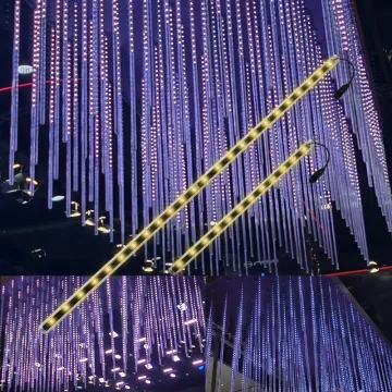 RGB/RGBW 3D LED Meteor Tube Lights for Disco Club Party and Event Ceiling Decoration
