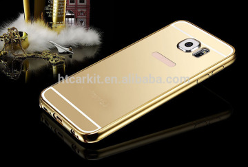 For galaxy s6 original kxx mirror bumper case for samsung galaxy s6 edge