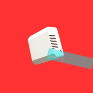 Plastic wall-mounted meter shell injection mold