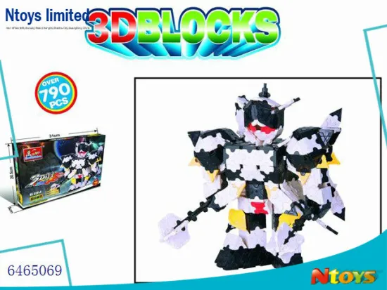 6465069 3D PUZZLE SOLDIERS DIABLO 790PCS