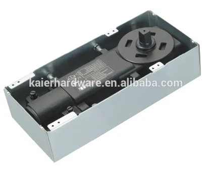 Adjustable hydraulic floor spring