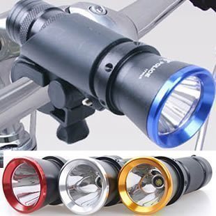 Bicycle front light with light holder front lamp clip revolving light stand bike accessories