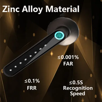 Indoor smart fingerprint lock