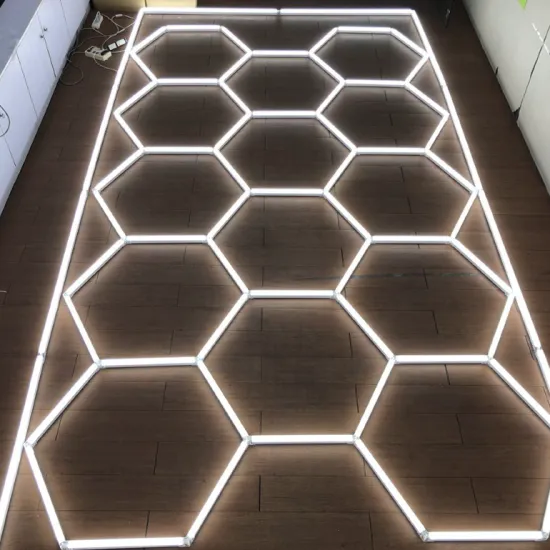 Hexagonal Ceiling LED Light for Auto Workshop Design