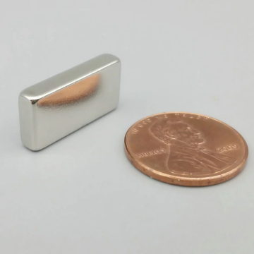 Rectangular linear motor neodymium magnets