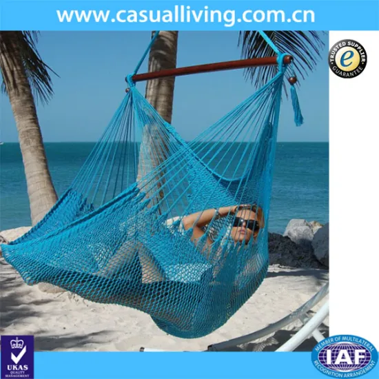 Polyester Hanging Chair - Net Blue