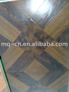 12.3MM LAMINATE FLOORING-NEW ITEM -BROWN CORE