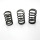 small stainless steel compression spring