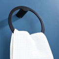 Kaka Towel Holder Matte Black