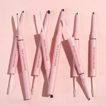 Long Lasting Waterproof Vegan Liquid Eyebrow Pencil & Gel Duo