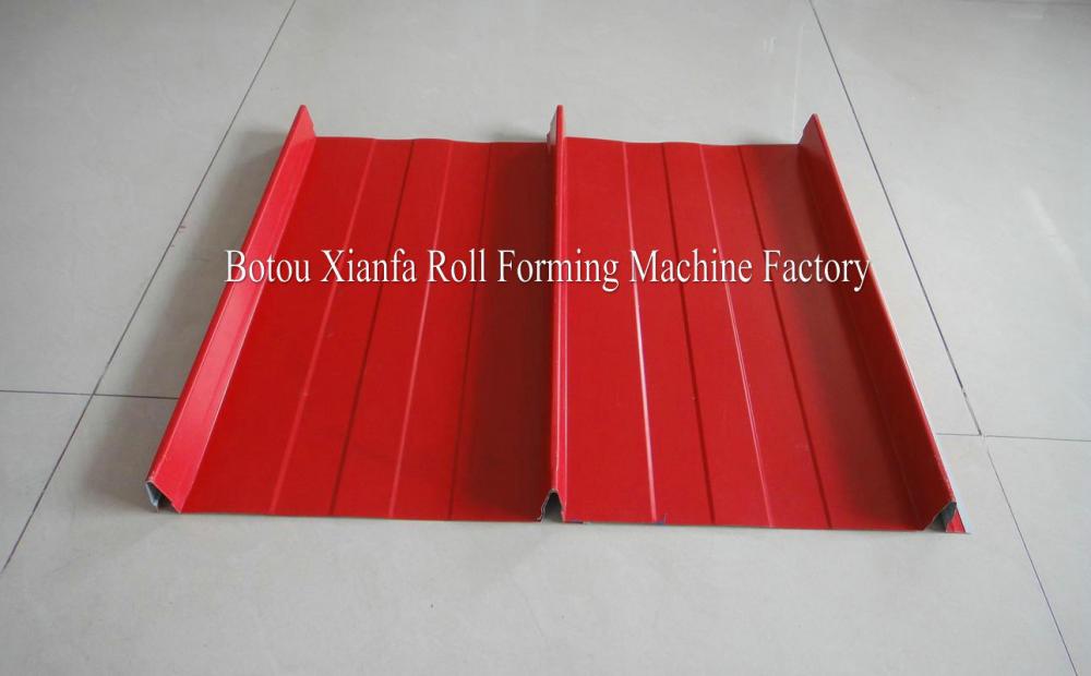 Ghana Roofing Sheet Self Lock Standing Seam Machine