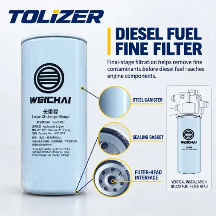 1000053555 Fuel Filter for Weichai Engines
