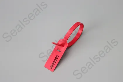 Short Adjustable Plastic Seals with No Prongs