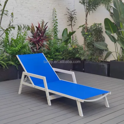 Waterproof Aluminium Lounge Chair for Patio, Garden, Pool, Beach & Balcony