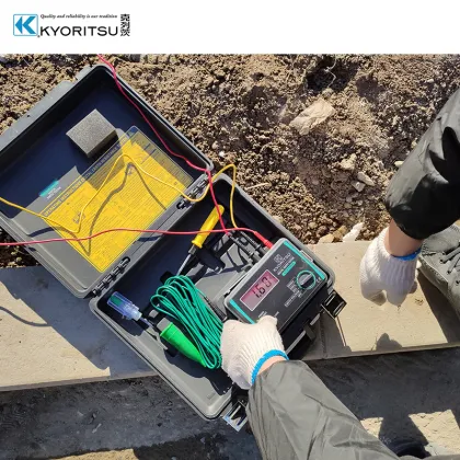 Kyoritsu KEW4105A Ground Resistance Tester - Precision Electrical Testing Instrument