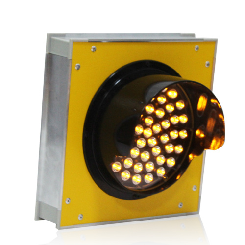 Aluminum Anti-collision fog solar flashing warning light
