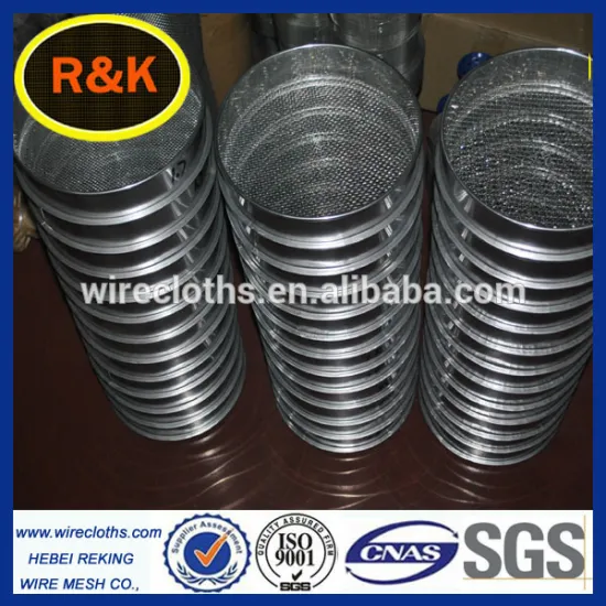 Stainless Steel laboratory wire mesh test sieve