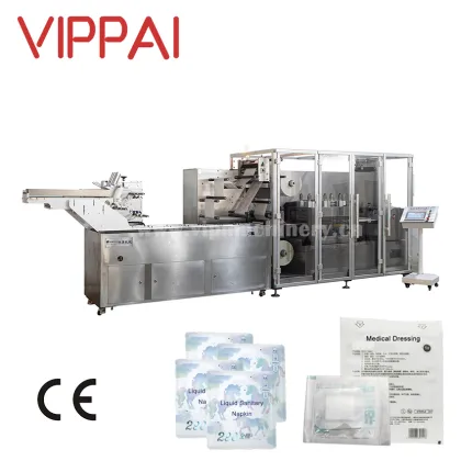 VIPPAI 4 Side Seal Packaging Machine for Medical Eye Patches and Wound Dressings