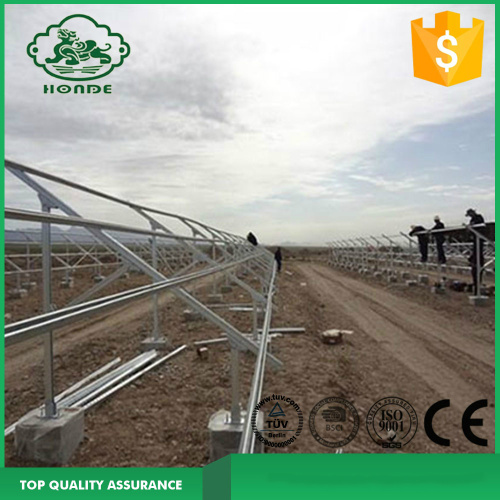 Aluminum Rail for Single Ramming Pole System