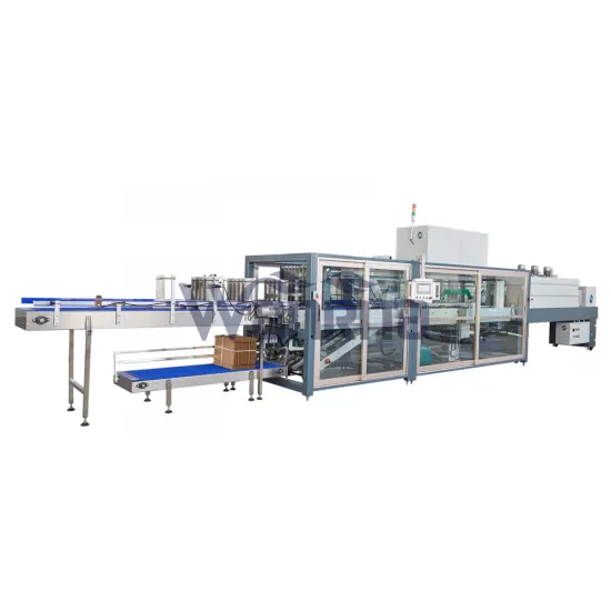 Factory Price Fully Automatic Bottle and Can Shrink Film Wrapping Machine