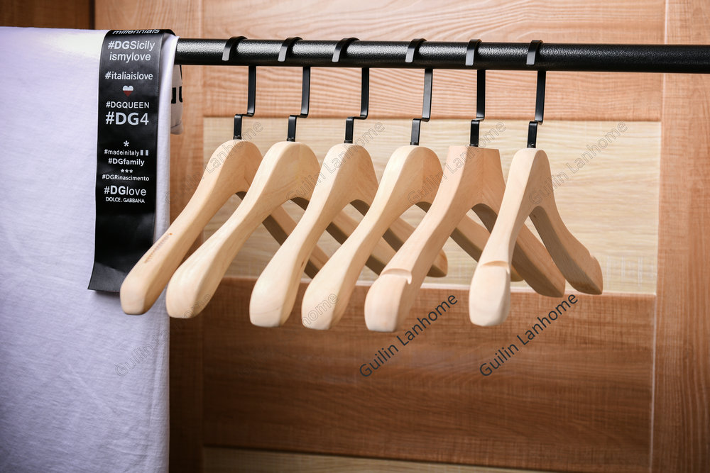 Rubber Wooden Hanger Good Quality Wood Hanger