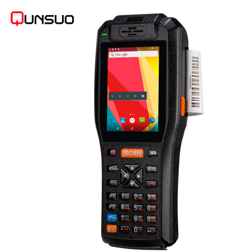 Portable wireless android data collector with printer