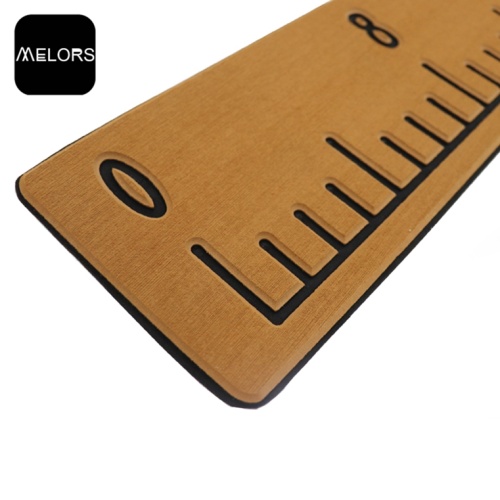 Melors EVA Fish Ruler Adhesive Teak Flooring Mat