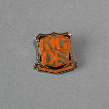Soft Enamel Lapel Pin with Words (GZHY-SE-017)