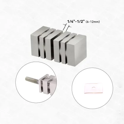 Solid Brass Accessories Hardware Back to Back Knobs