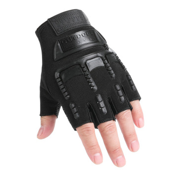 Men's Outdoor Touch Screen Tactical Half Finger Gloves for Hunting, Climbing, and Hiking
