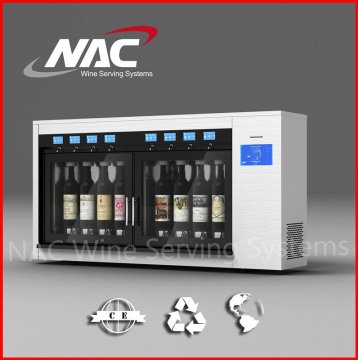New Design glass wine dispenser