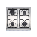 4 Burners Gas Forno em branco