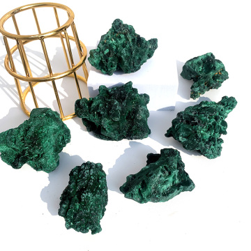 Χονδρικό ακατέργαστο Malachite Rough Gemstone δείγματα
