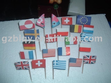flag stick,party stick,pick