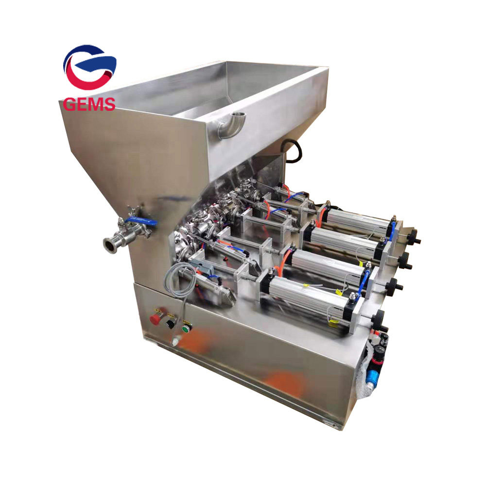 Chili Sauce Filling Mixer Cream Jar Filling Machine