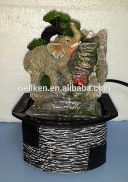 polyresin tabletop animal water fountains,resin indoor water fountain,polystone mini fountain