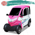 3 SeatFull Closed The Four Round Electric Car