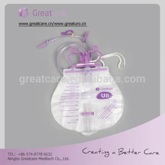 2000ml medical disposable urinary drain bag