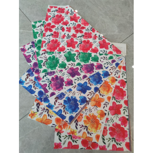 Dull Four Way Stretch Digital Printing Dress Fabrics