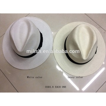 Wholesale cheap straw paper panama hat MH-2002