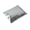 Thermal Lined Foil Silver mailer With adhesive Closure