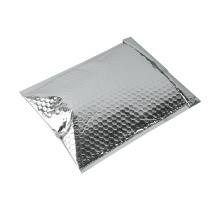 Enveloppe en aluminium doublée thermique avec fermeture adhésive