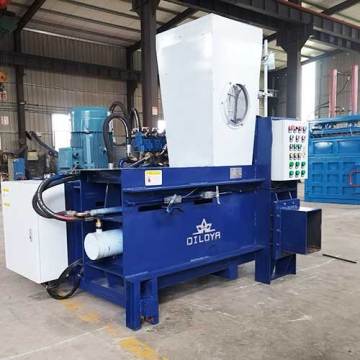 Horizontal Cotton Seed Hulls Bagging Press