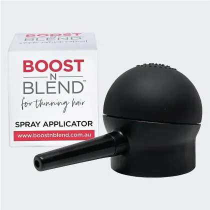 Custom Folding Paper Packaging Box for Fashion Hair Building Fibers Kit with Applicator Pump