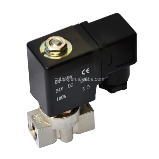 High Pressure High Temperature Normally closed Type pop pilot stainless steel solenoid valve 220v ac