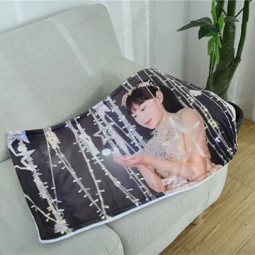 Soft Micro mink and sherpa fleece blanket warm minky dot for new born baby blanket