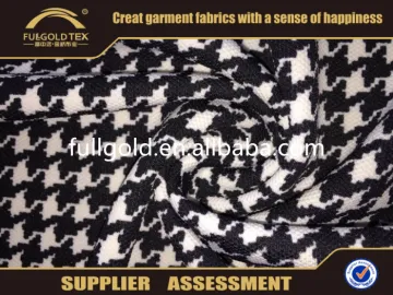 Make-to-order Trendy Design Linen Print Knitted Fabric For Fashion Sweaters