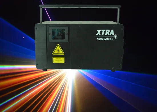 5w Rgb Dj Laser Lighting With 24 Channels And Ilda30kpps Scan Speed Full Color
