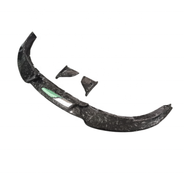High-Quality M-Style Forged Carbon Fiber Front Lip for Porsche Taycan: Enhance Your Vehicle's Aesthetic and Performance with an Exclusive Body Kit