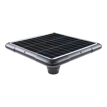 All-In-One IP65 Waterproof 100W Solar-Powered LED Pillar Light for Outdoor Pathways